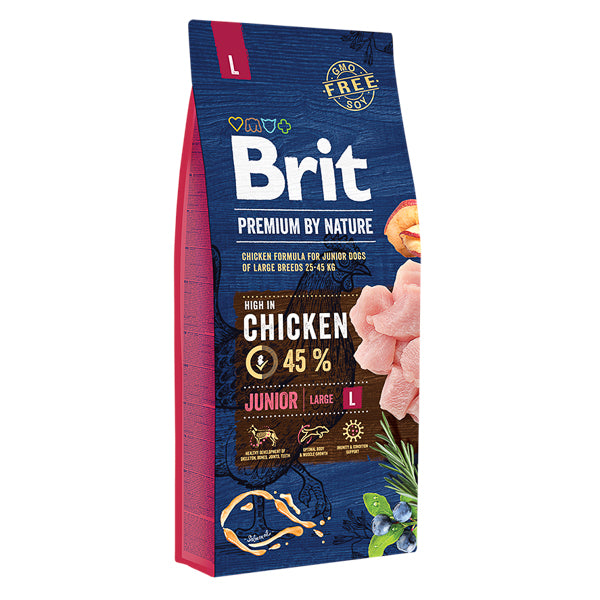 Hrana uscata pentru caini Brit Premium, Junior L