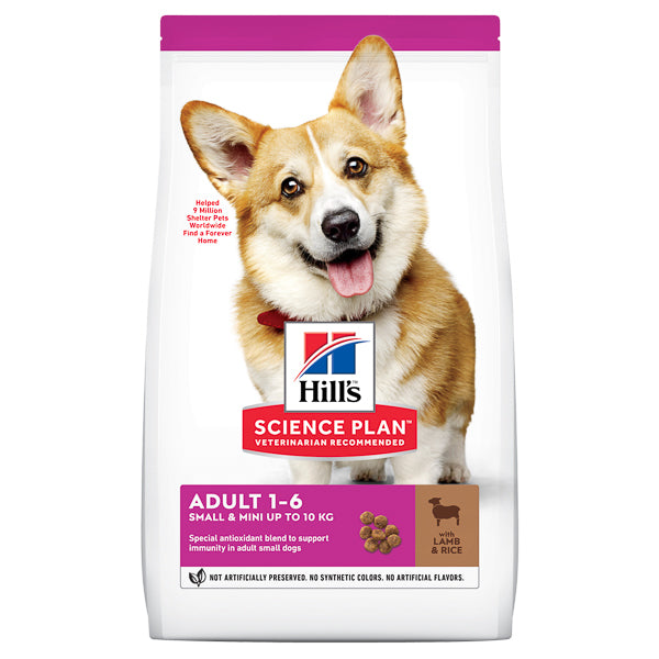 Hrana caini Hill's SP Canine Adult Small and Mini Lamb and Rice 1.5 kg
