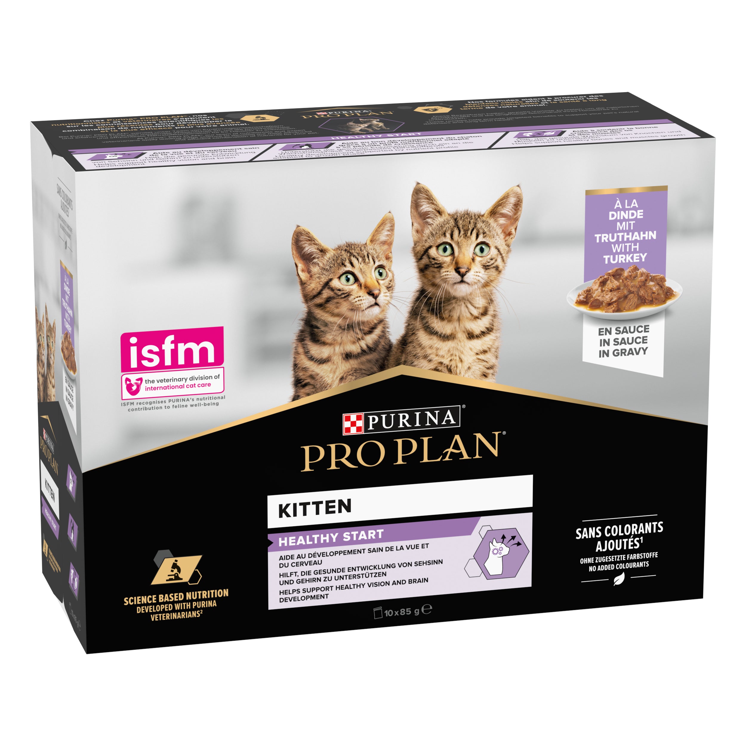 Hrana umeda pentru pisici Pro Plan Junior, Curcan pate, 75 g