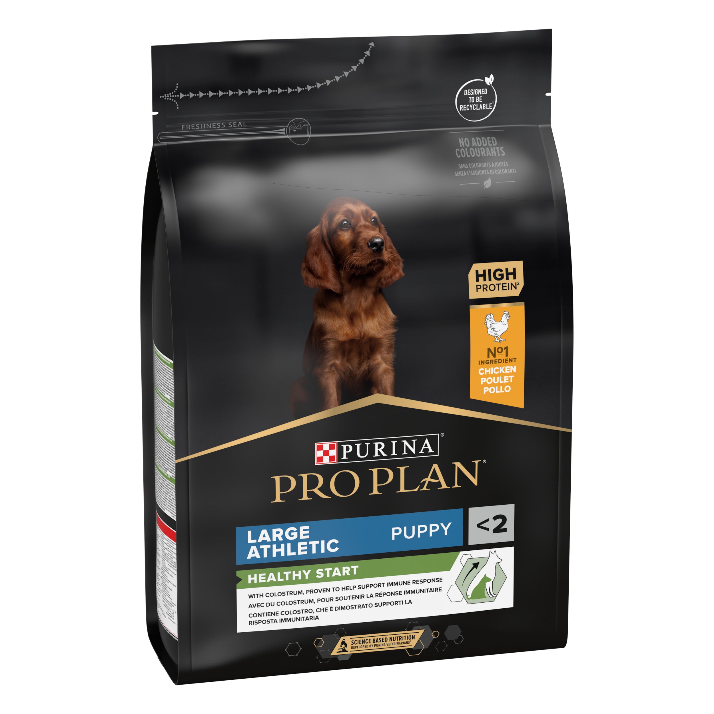 Hrana uscata pentru caini Pro Plan Large Athletic Puppy, Pui