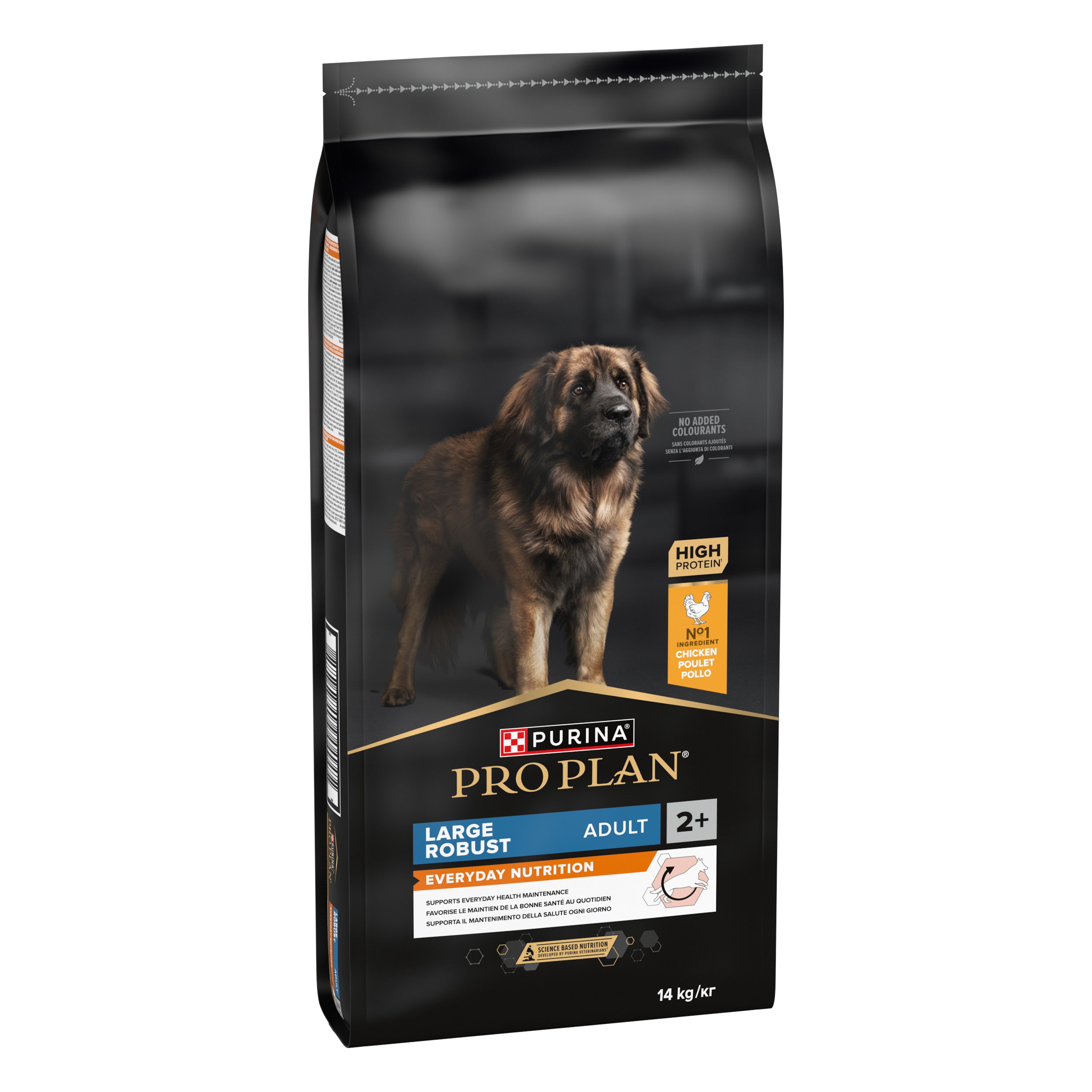 Hrana uscata pentru caini Pro Plan Large Robust Adult, Pui, 14kg