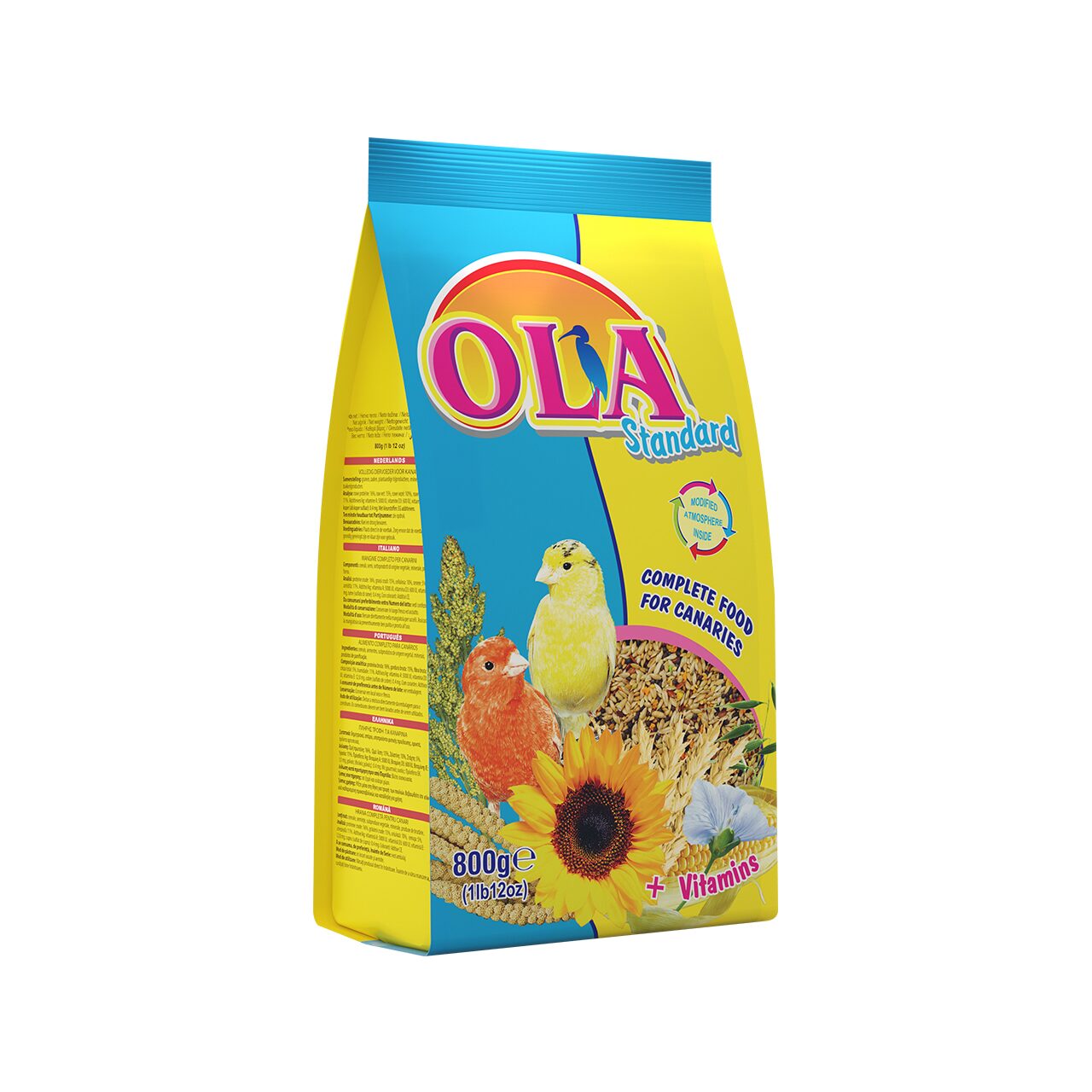 Hrana completa Ola pentru canari 800g