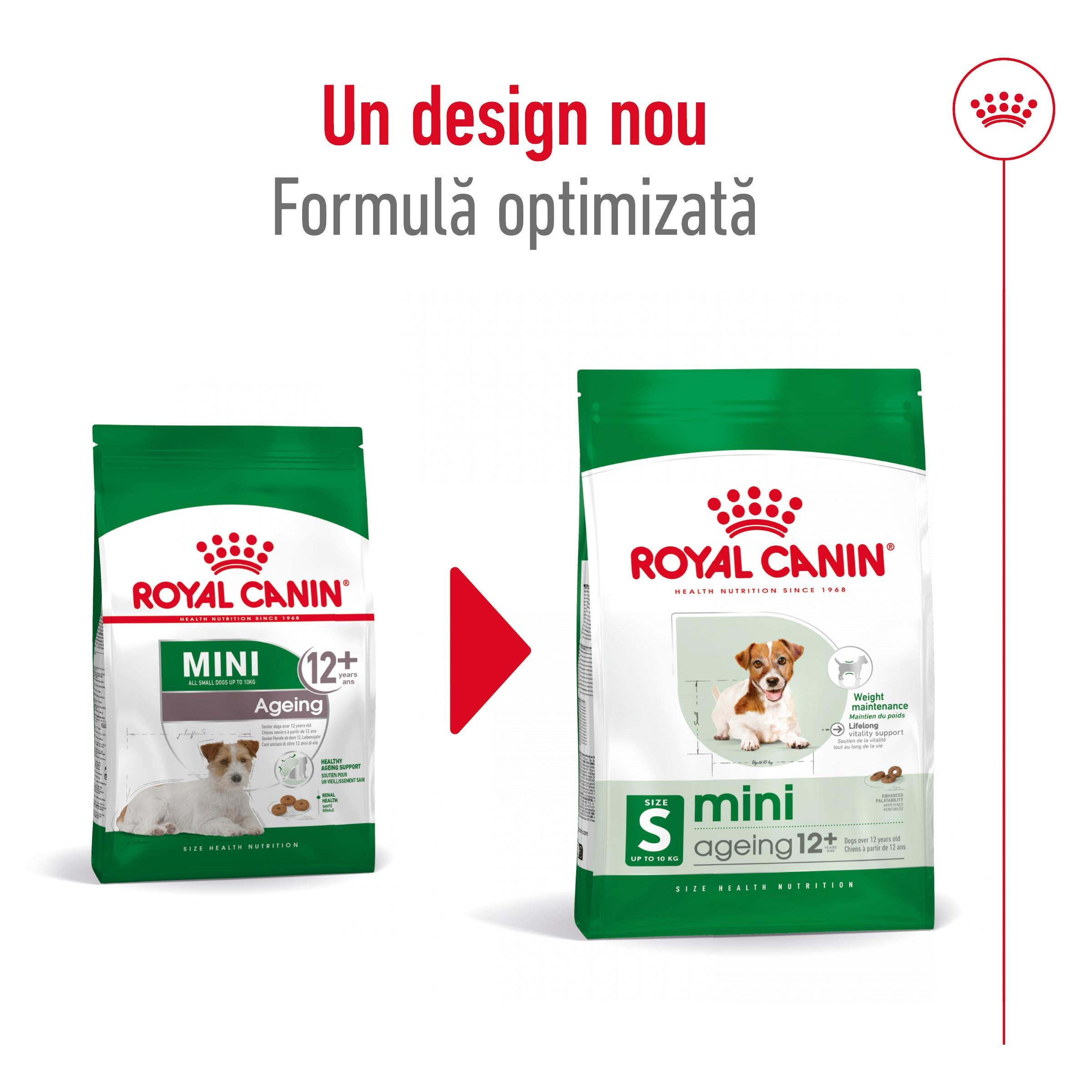 Royal Canin Mini Ageing 12+ hrana uscata caine senior 1.5kg