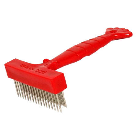 Pieptan pentru caini (grebla) medie cu dinti densi si rari