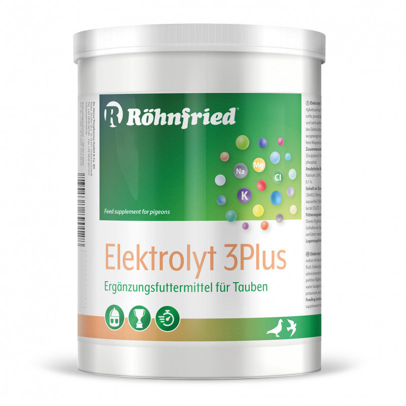 Recuperator porumbei, Elektrolyt 3 Plus, Rohnfried, 600g