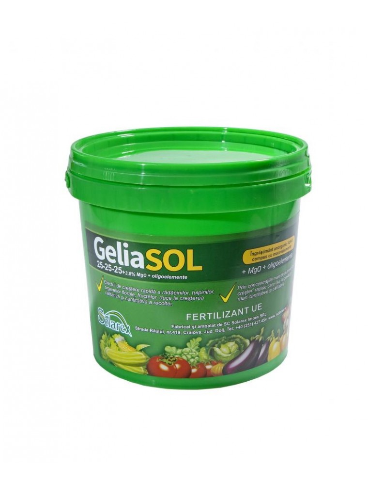 Fertilizant GELIASOL TC 25-25-25+MgO