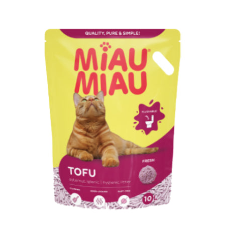 Asternut Pisici MIAU MIAU Tofu Fresh 10L