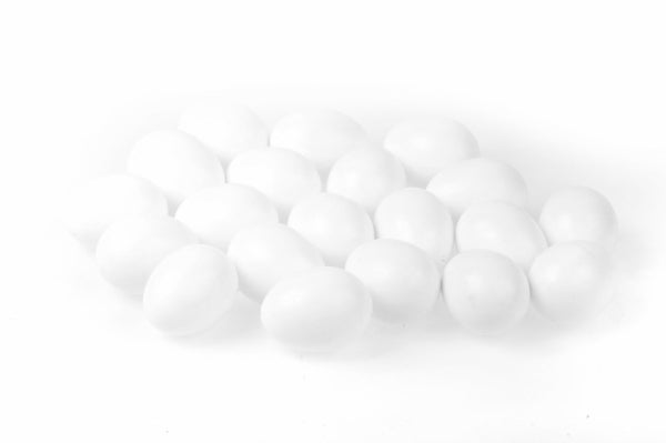Set oua de plastic porumbei, 20 bucati