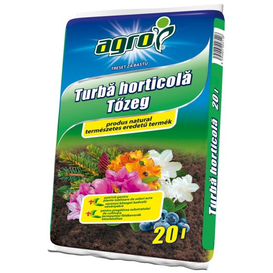 Turba horticola pentru plante de exterior, Agro