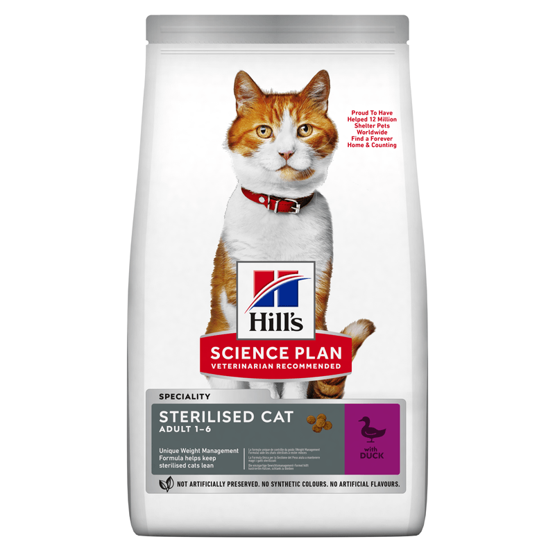 HILL'S SCIENCE PLAN Adult Sterilised, hrană uscată pisici sterilizate, 1.5kg