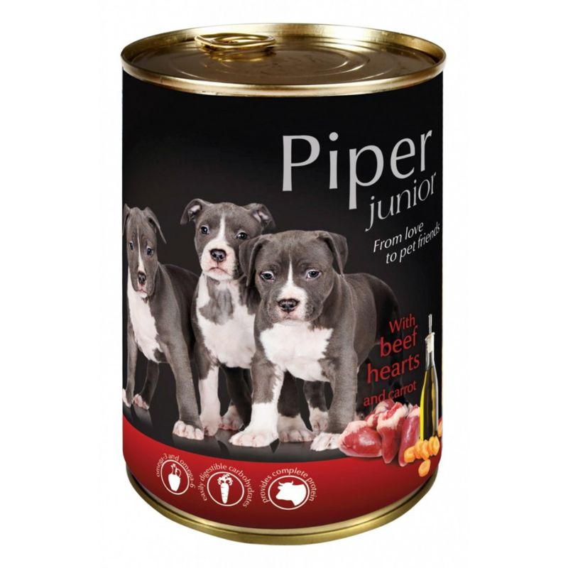 Hrana umeda Piper Junior, Inima de Vita si Morcovi 400g