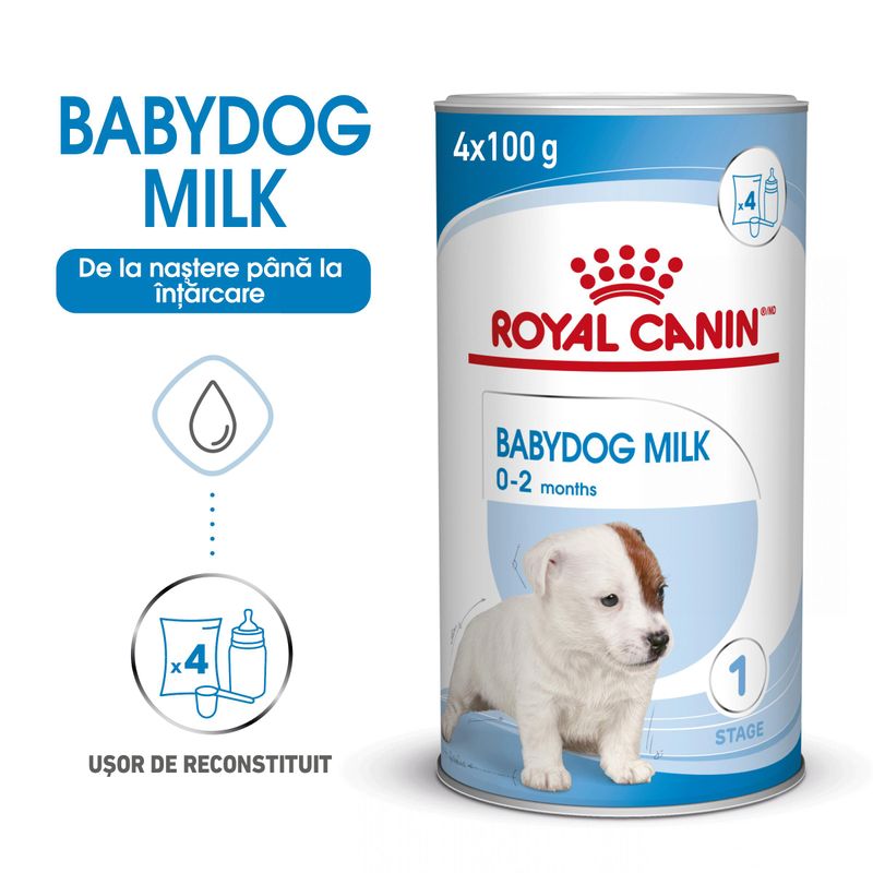 Lapte praf pentru caini Royal Canin, Babydog Milk, 400g