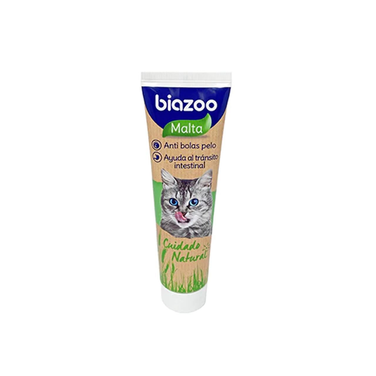 Pasta malt anti hairball pentru pisici Biozoo 100 ml