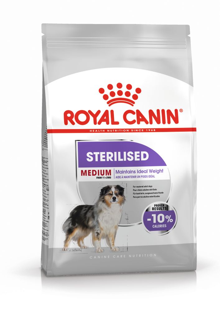 Royal Canin Medium Sterilised Adult hrana uscata caine sterilizat