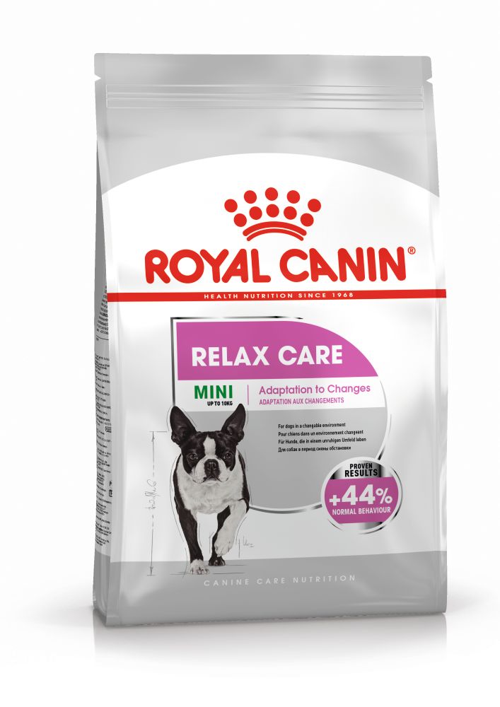 Royal Canin Mini Relax Care hrana uscata caini, pentru adaptarea la medii in schimbare 1kg