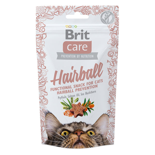 Recompense pentru pisici Brit Care Cat Snack Hairball 50 g