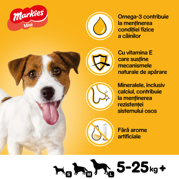 Pedigree Markies Minis hrana complementara pentru caini adulti