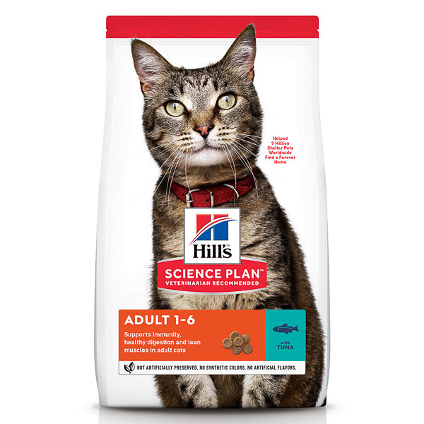 Hrana uscata pisici, Hill's SP Feline Adult Tuna 1.5 kg