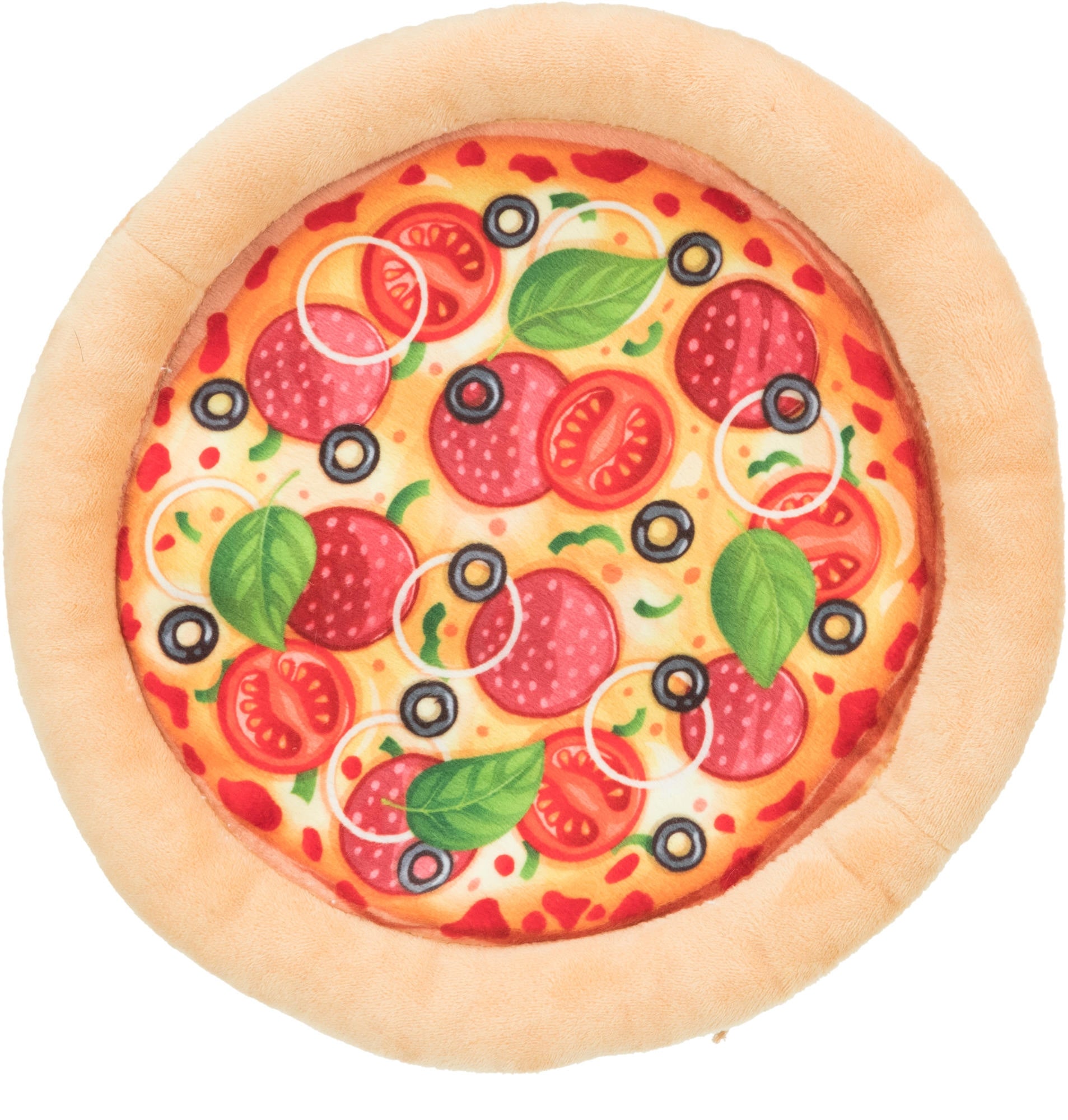 Jucarie Pentru Caini, Pizza, Plus, Fosnitoare, 26cm