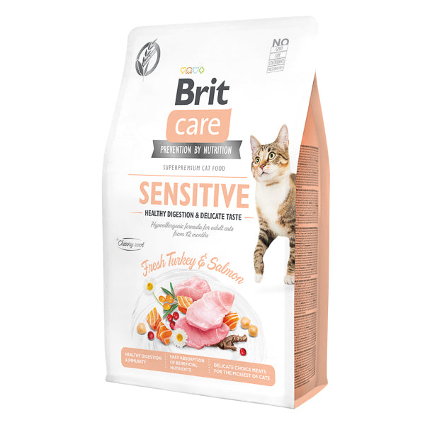 Brit Care Cat GF Sensitive Healthy Digestion and Delicate Taste