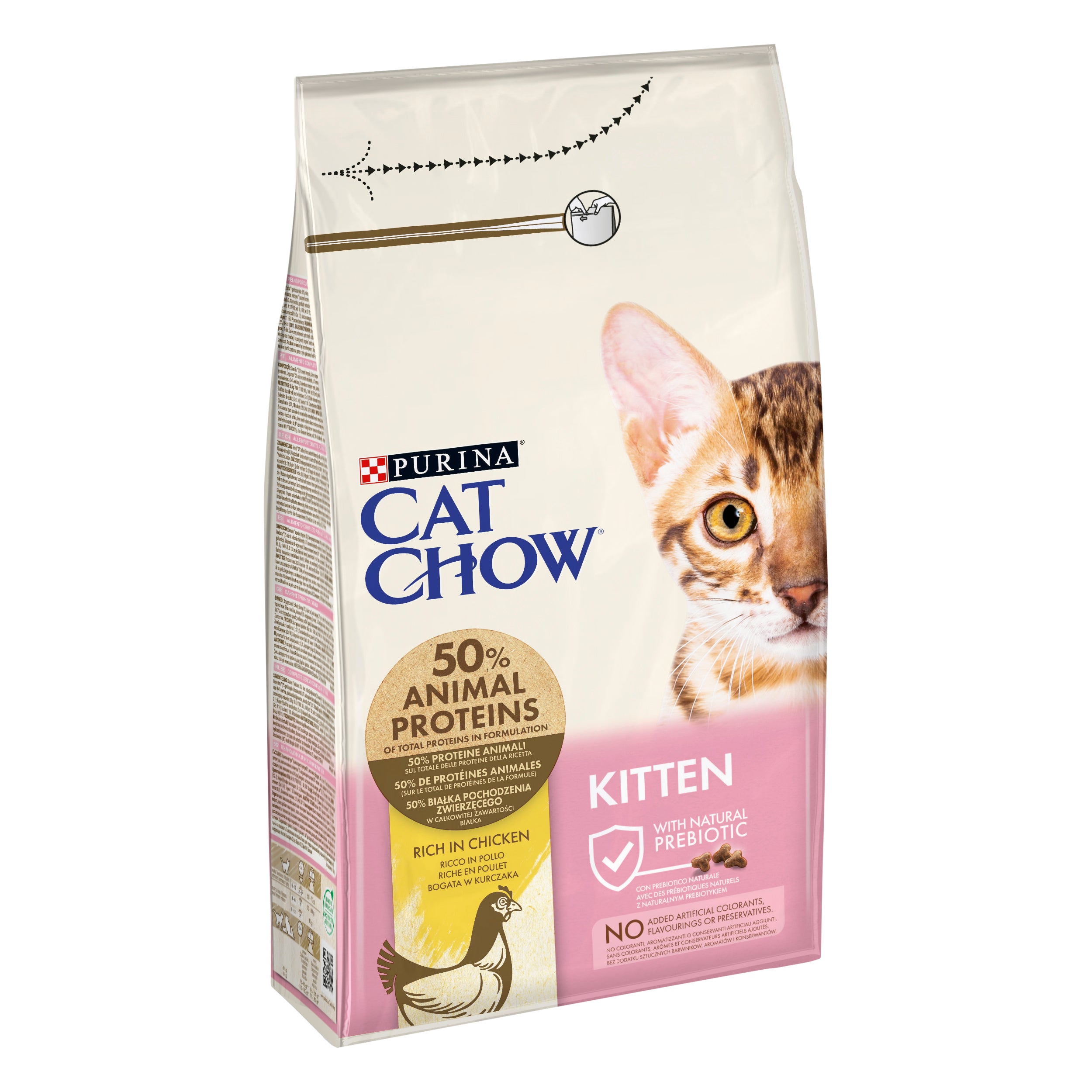 PURINA CAT CHOW JUNIOR, cu Pui, hrană uscată pentru puii de pisică