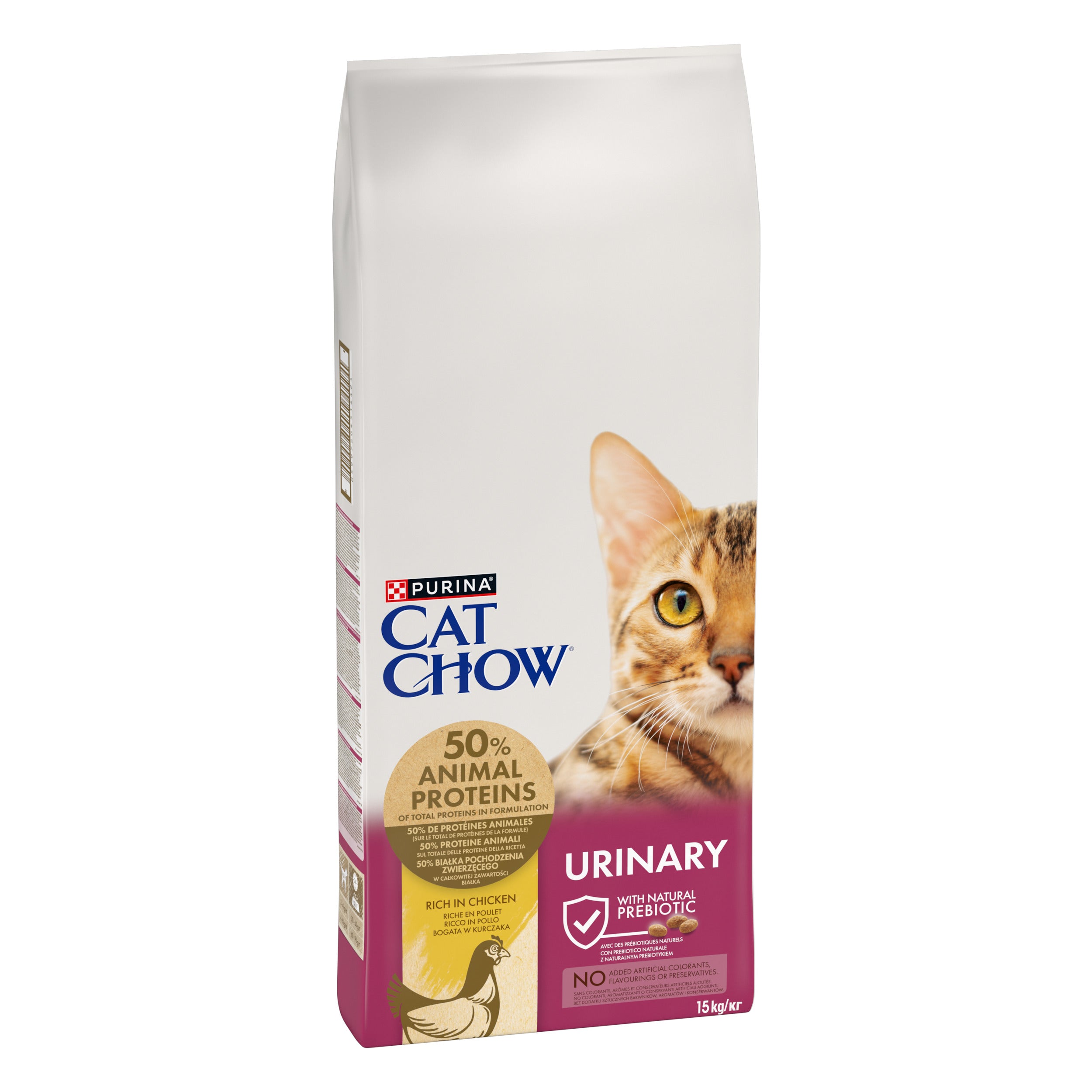 PURINA CAT CHOW URINARY TRACT HEALTH, cu Pui, hrană uscată pentru pisici