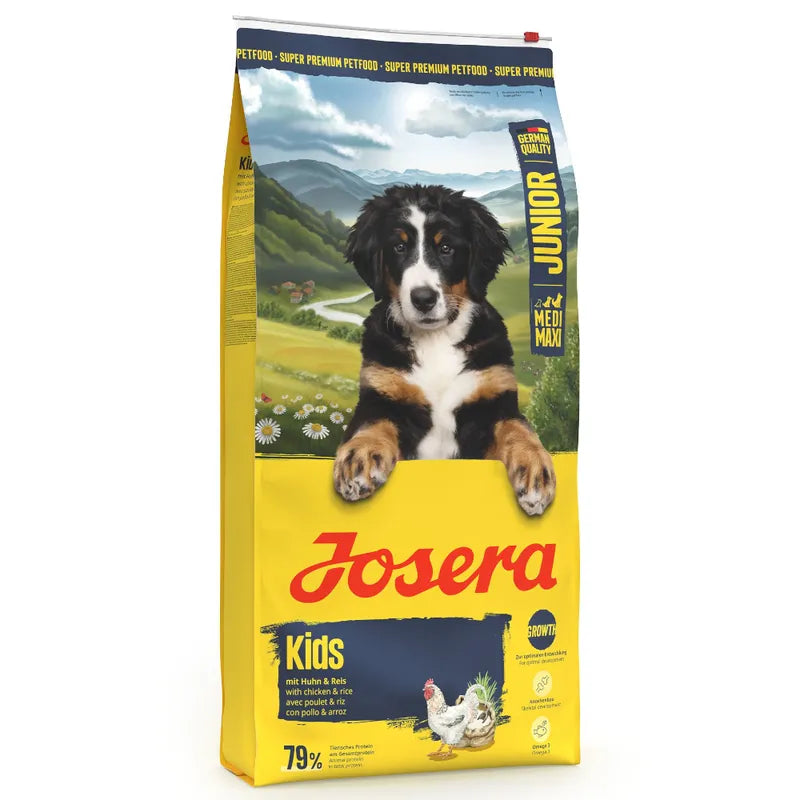 Josera Medi/Maxi Junior Kids, hrana uscata pentru caini, 12,5 kg