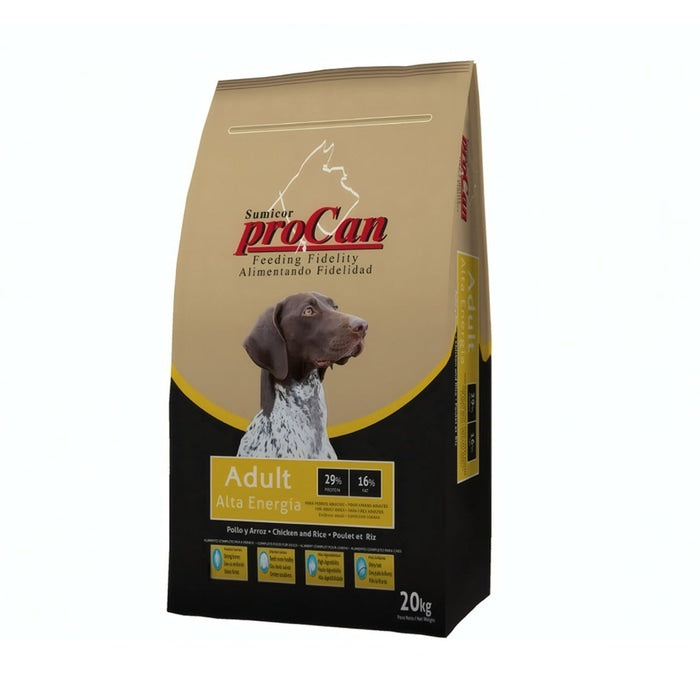 Procan Alta Energia, hrana uscata caini, 20kg