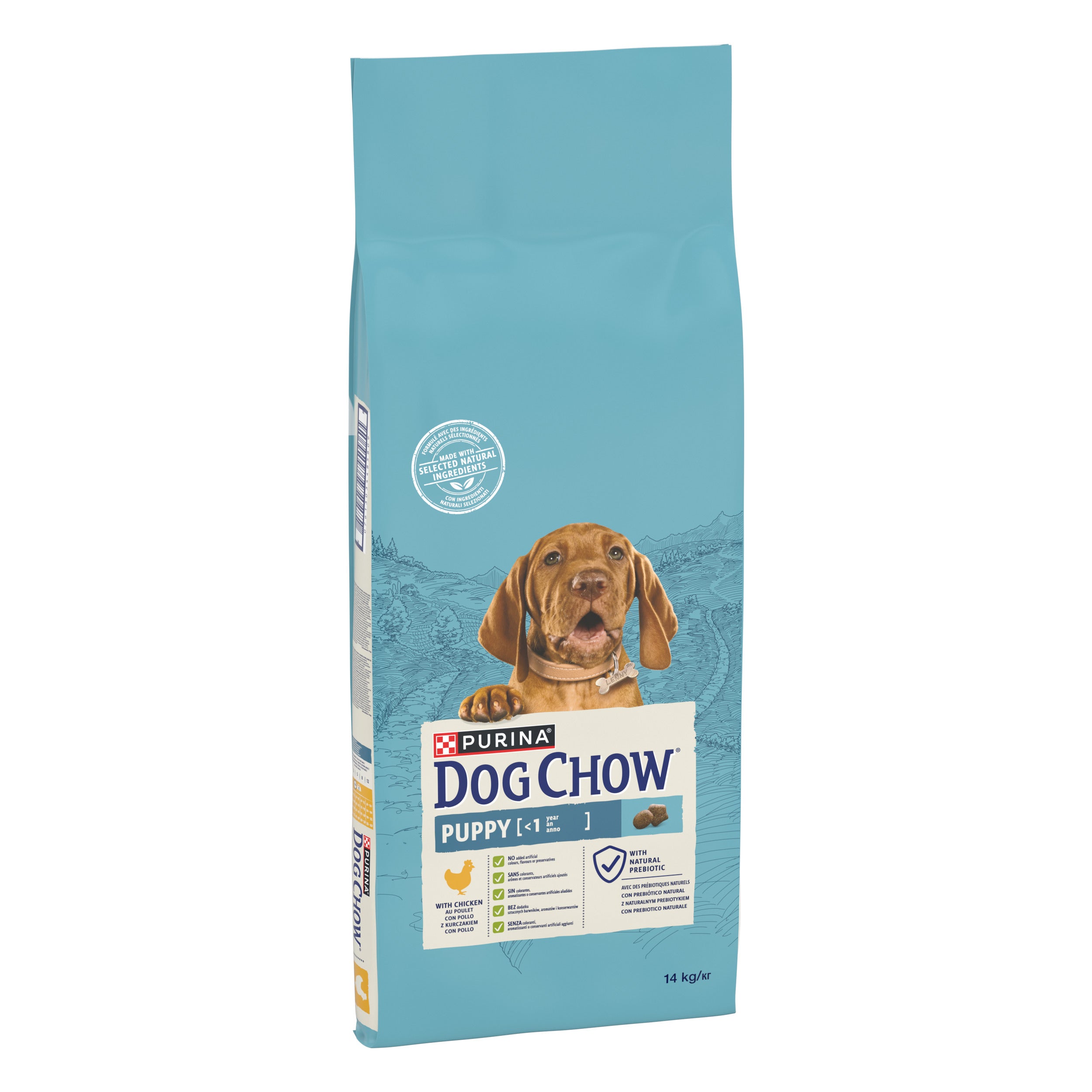 PURINA DOG CHOW JUNIOR, cu Pui, hrană uscată pentru puii de câine