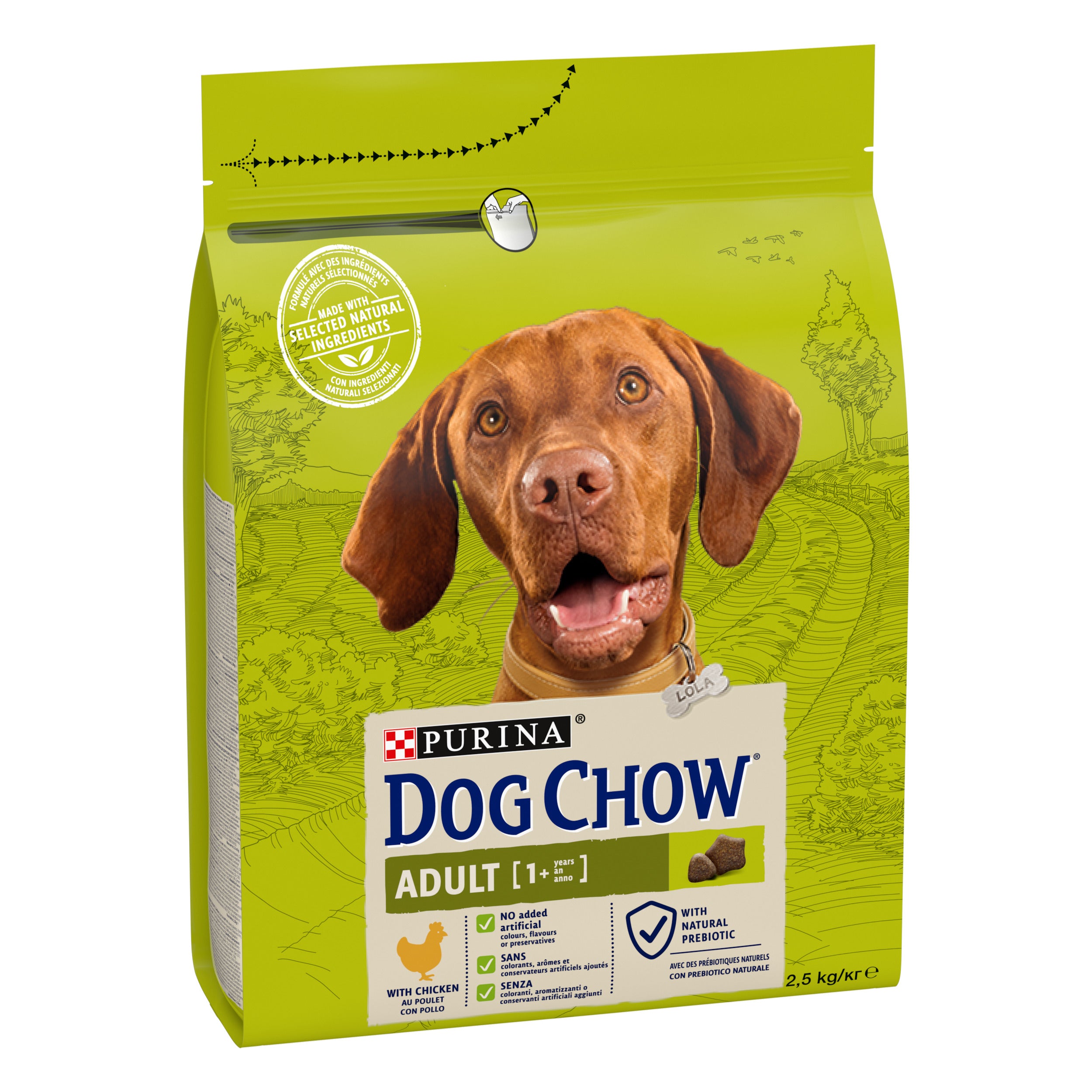 Hrana uscata pentru caini Dog Chow Adult, Pui