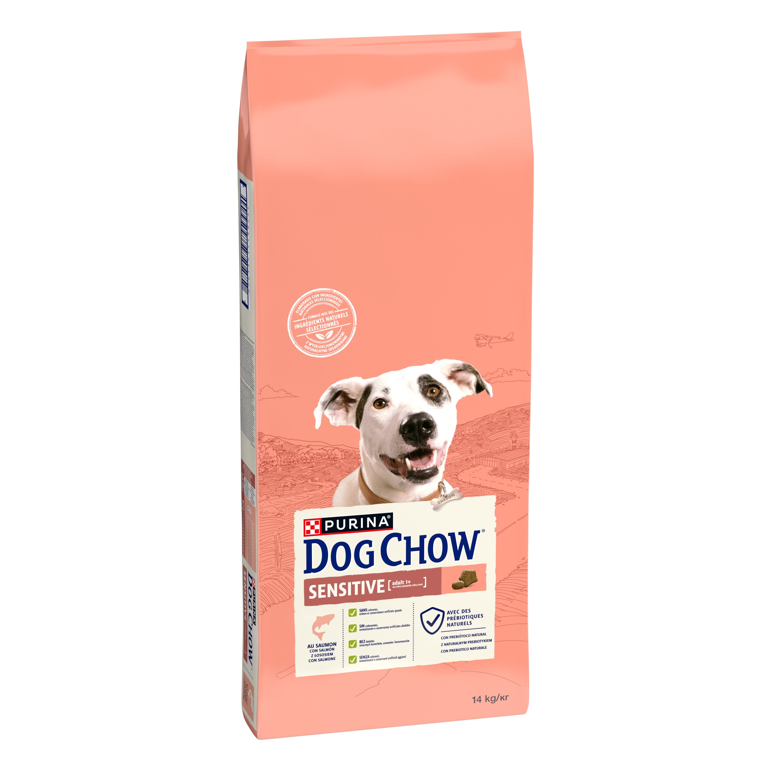 PURINA DOG CHOW SENSITIVE, cu Somon, hrană uscată pentru câini