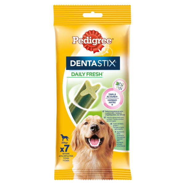 Pedigree DentaStix batoane dentare pentru caini de talie mare, cu eucalipt