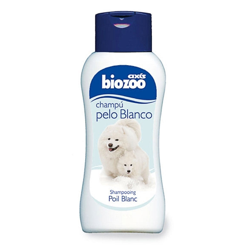 Biozoo sampon caini cu blana alba 250ml