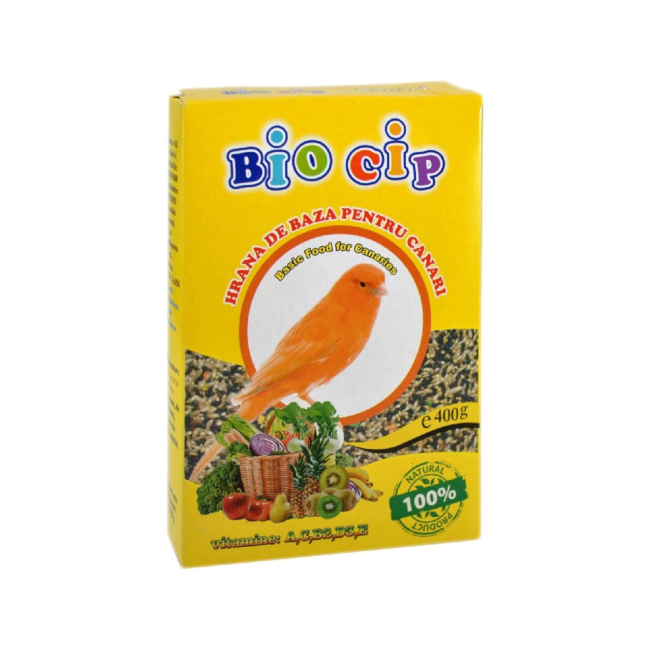 Hrana completa Biocip pentru canari 400g