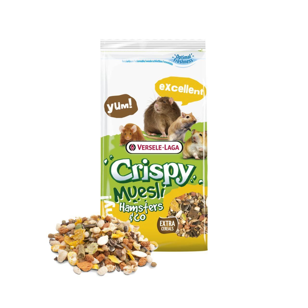 Versele Laga crispy hamsteri&co 1kg