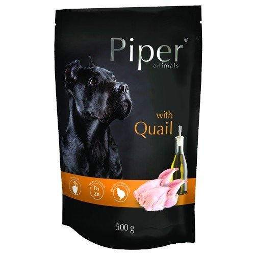 Hrana umeda Piper Adult, prepelita, plic 500g