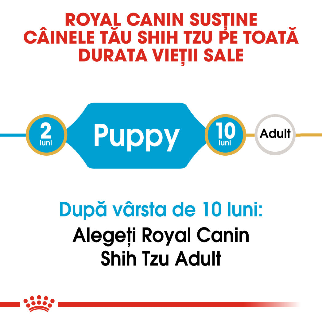 Royal Canin Shih Tzu Puppy hrana uscata caine junior 1.5kg