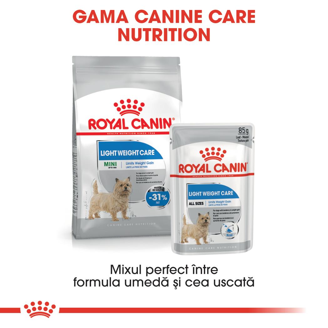 Royal Canin Light Weight Care Adult hrana umeda caine, limitarea cresterii in greutate (pate)