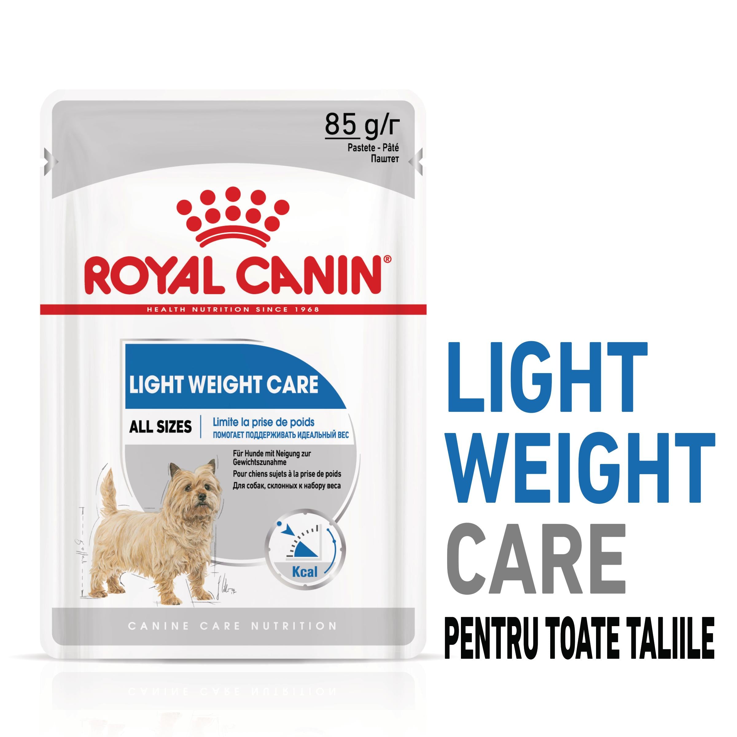 Royal Canin Light Weight Care Adult hrana umeda caine, limitarea cresterii in greutate (pate)