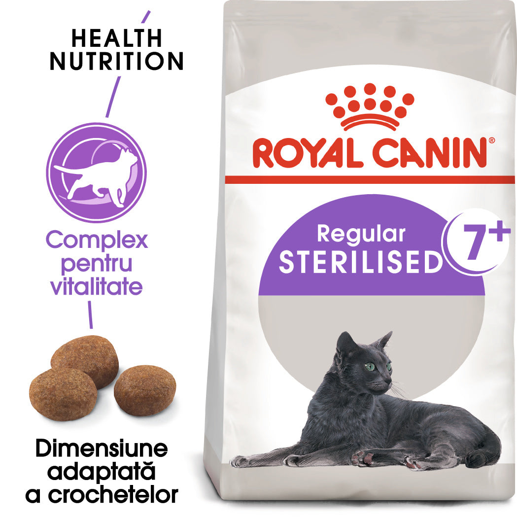 Royal Canin Sterilised 7+ hrana uscata pisica sterilizata 1.5kg