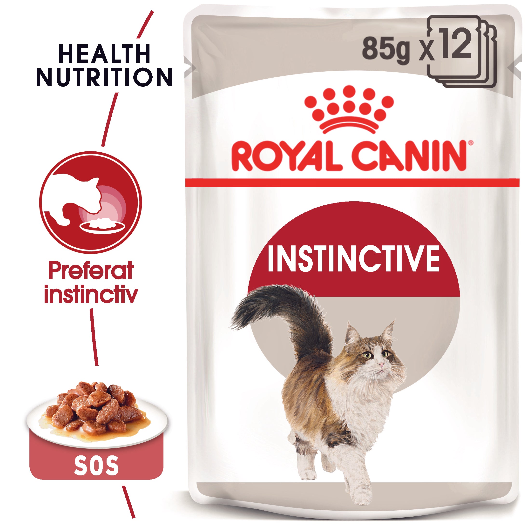 Royal Canin Instinctive Adult hrana umeda pisica (in sos)