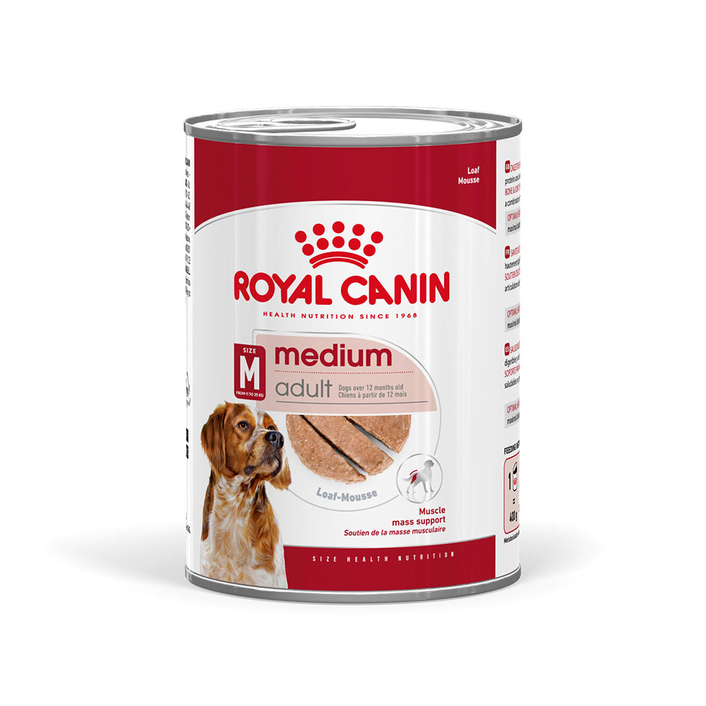 Royal Canin Medium Adult hrana umeda caine (pate) 410g