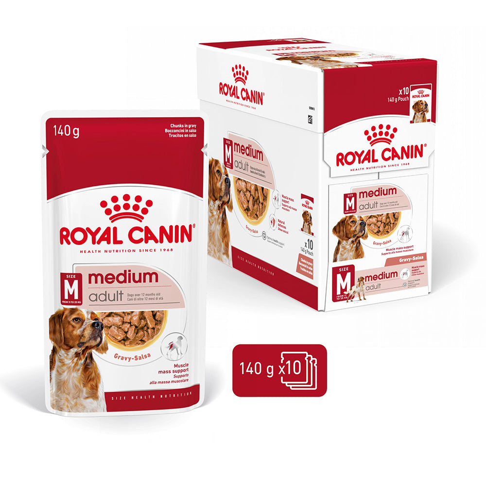 Royal Canin Medium Adult hrana umeda caine (in sos)