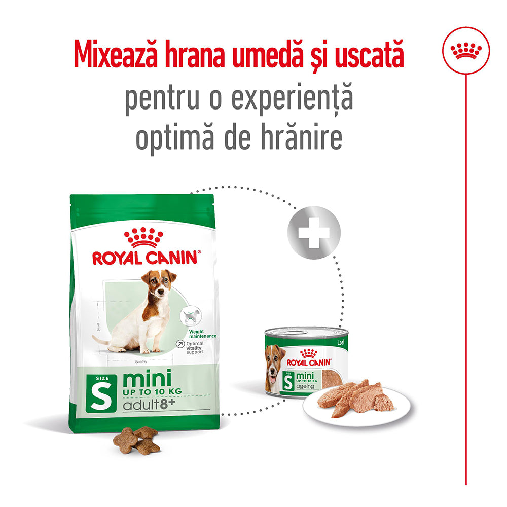 Royal Canin Mini Adult 8+ hrana uscata caine 2kg