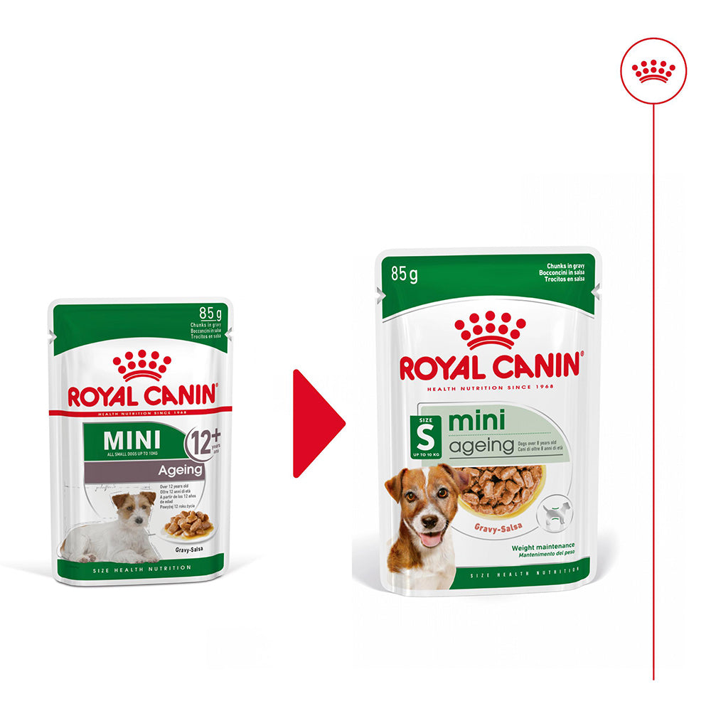 Royal Canin Mini Ageing 12+ hrana umeda caine senior (in sos)