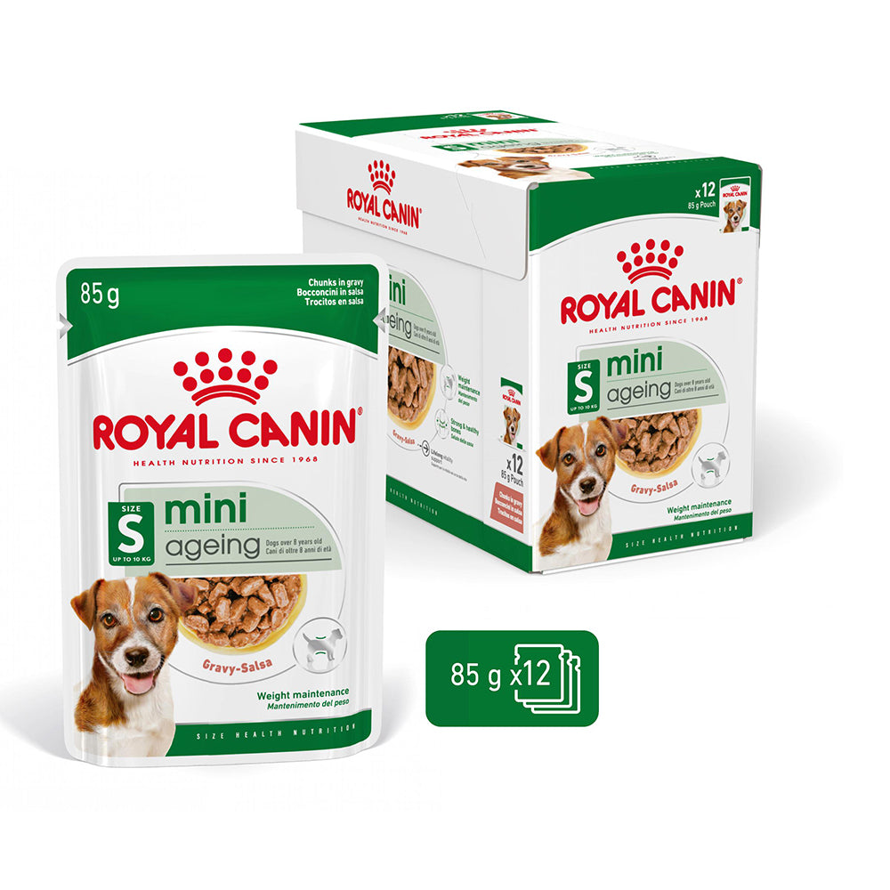 Royal Canin Mini Ageing 12+ hrana umeda caine senior (in sos)