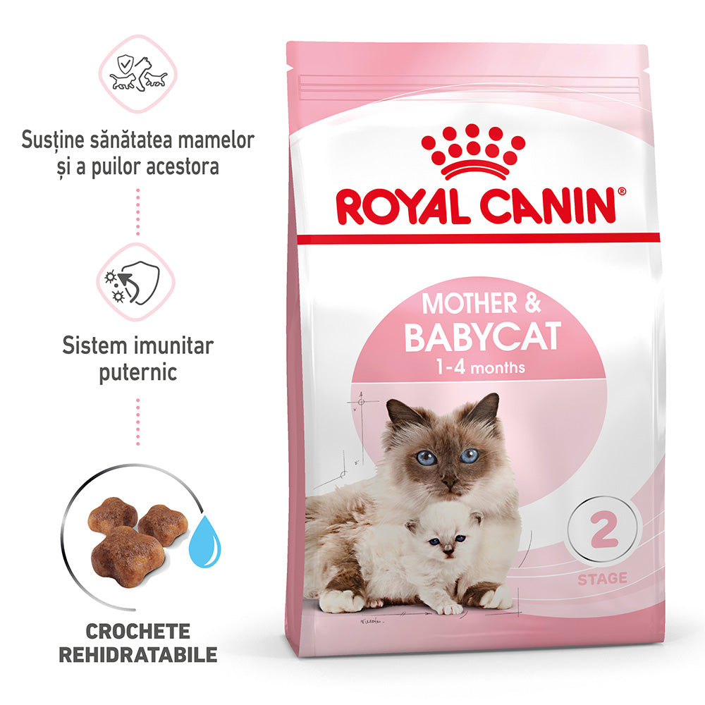 Royal Canin Mother & BabyCat hrana uscata pisica, mama si puiul