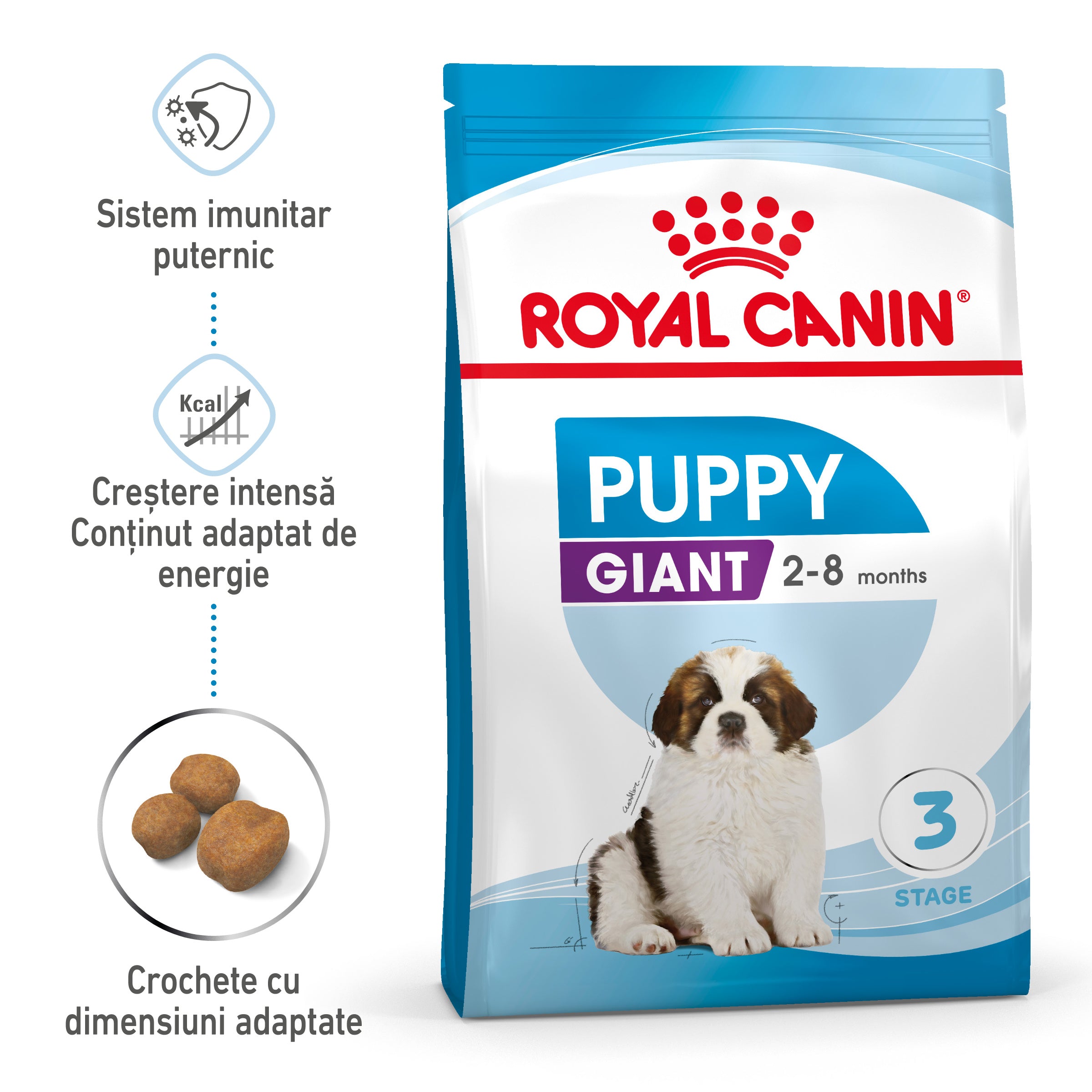 Royal Canin Giant Puppy hrana uscata caine junior etapa 1 de crestere 15kg