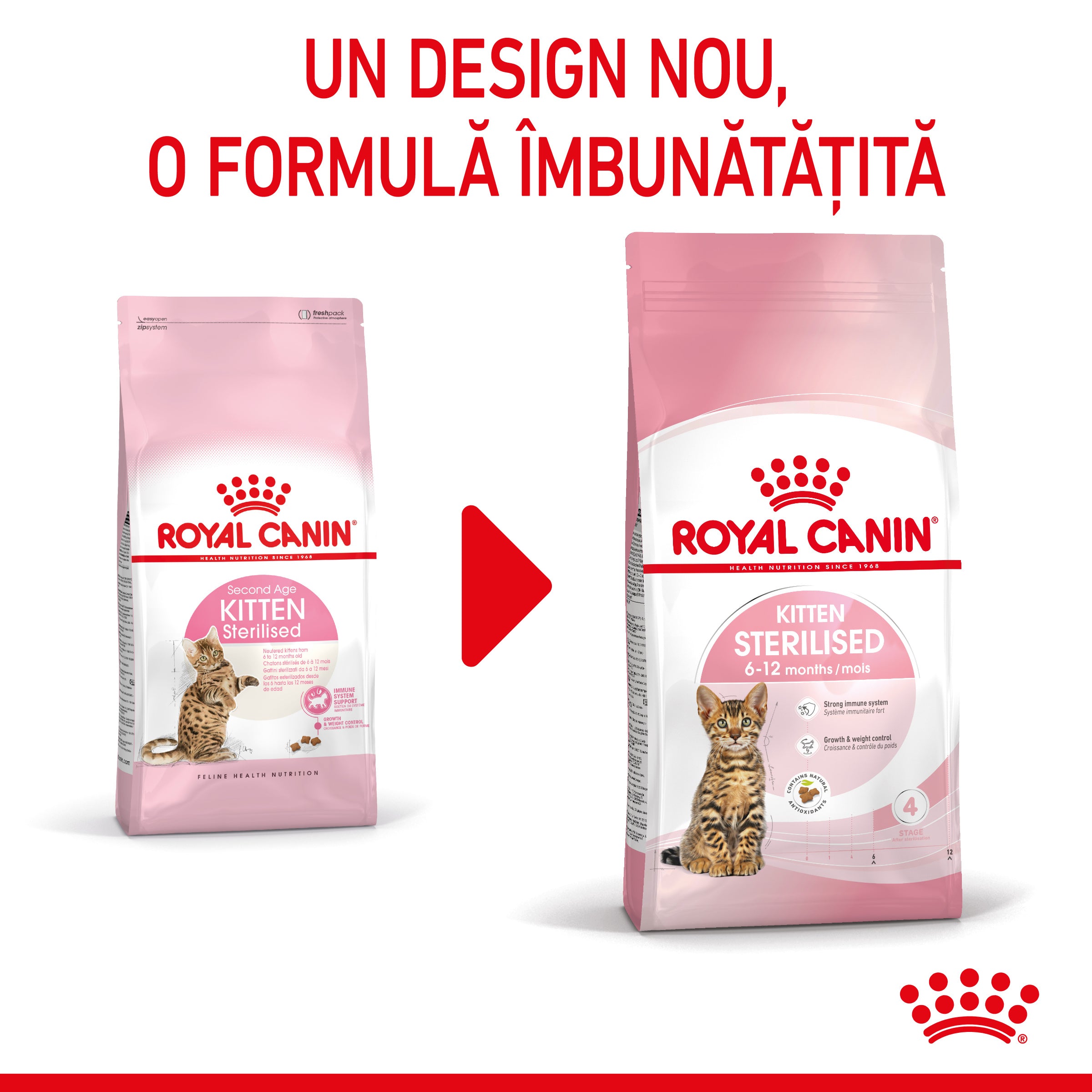 Royal Canin Kitten Sterilised hrana uscata pisica sterilizata junior