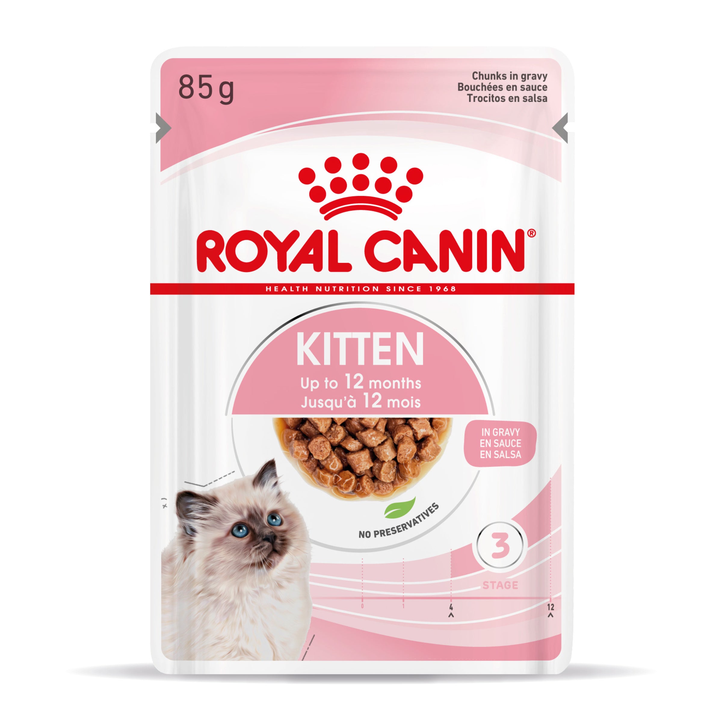 Royal Canin Kitten hrana umeda pisica junior (in sos)